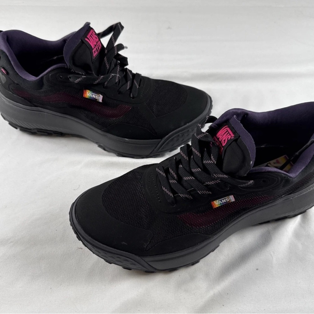 Vans MTE CrossPath Black/Multicolor Sneakers Hiking Shoes Men's‎ Size 8.5M 10W